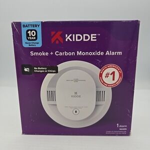 Kidde 30CUD10 Smoke & Carbon Monoxide Detector, 10-Year Battery Powered
